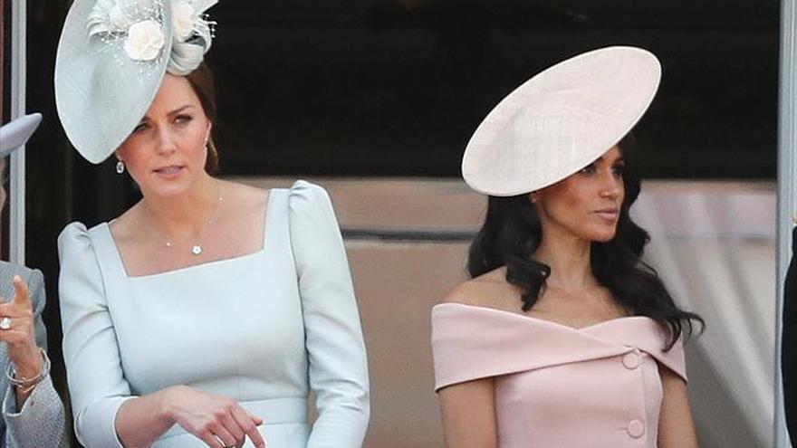 Meghan, radiante en su primera aparición en Buckingham