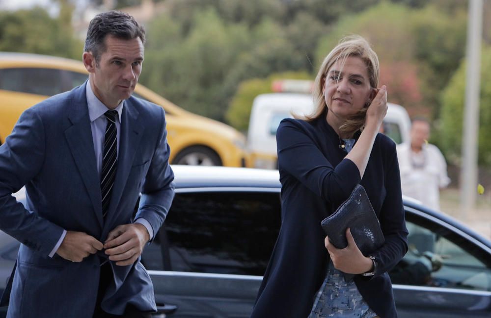 La infanta Cristina regresa al juicio de Nóos para escuchar a las defensas