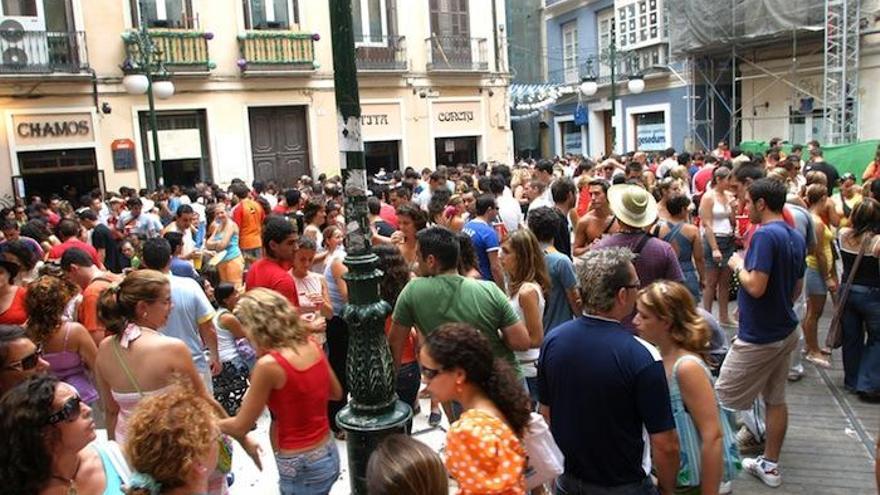 La plaza del Marqués del Vado, o plaza Mitjana, es uno de los puntos conflictivos.