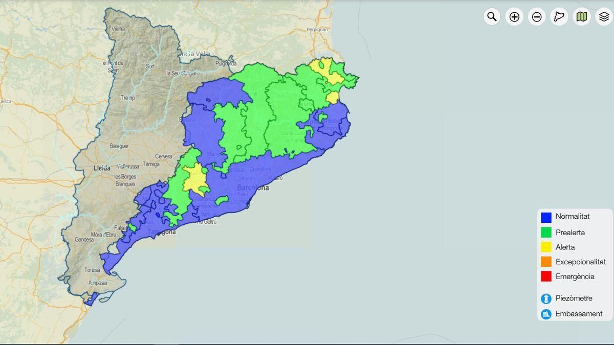 La situació a Catalunya