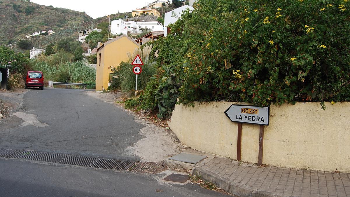 Barrio de La Yedra, en San Mateo, Gran Canaria.