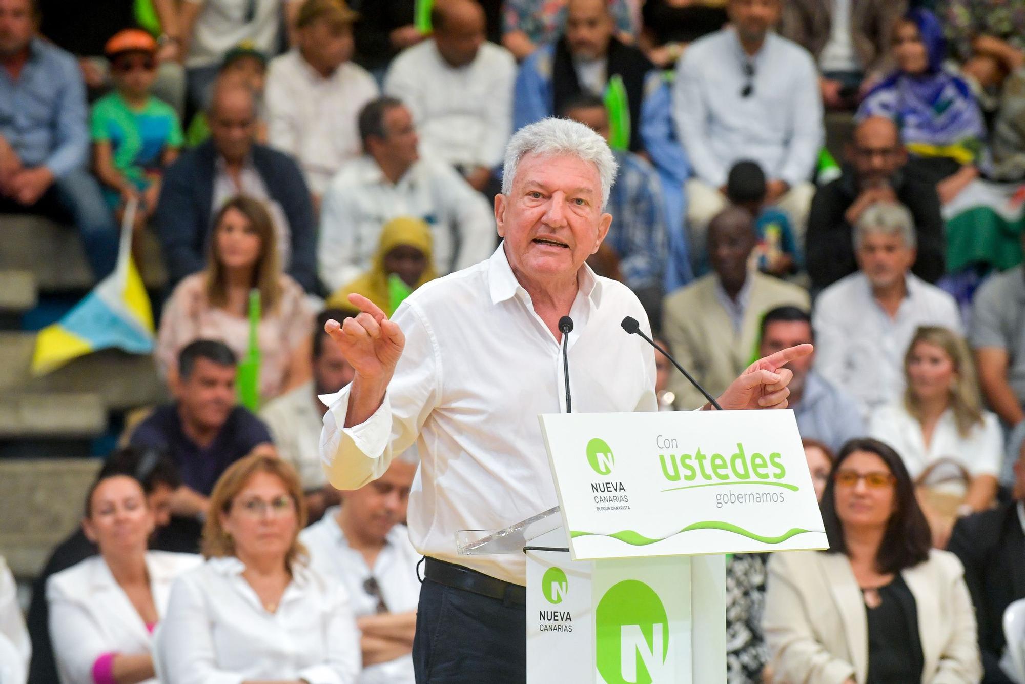 Presentación de candidaturas de Nuevas Canarias a las elecciones del 28M