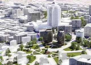 La renovación de la Praza de España de Vigo coge velocidad