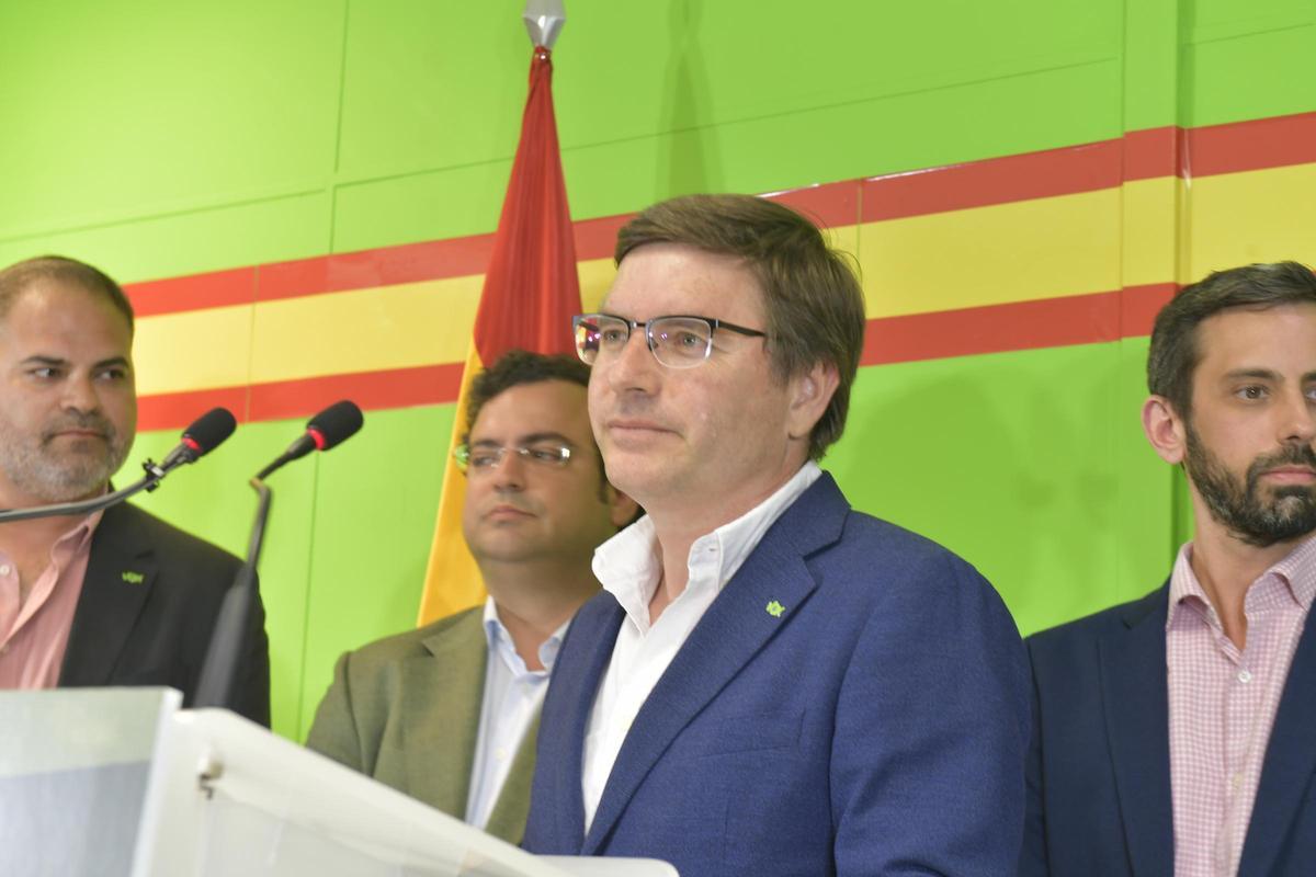 Noche electoral en la sede de Vox
