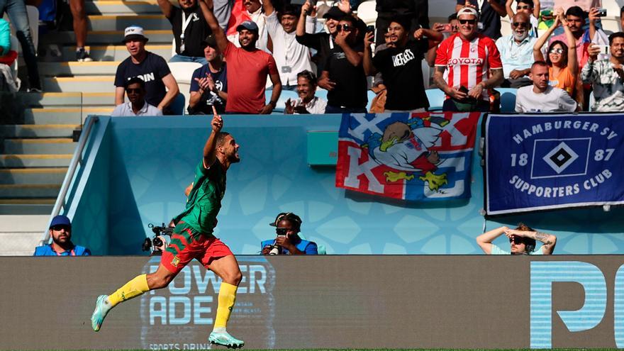 Camerun - Sèrbia: El gol de Jean-Charles Castelletto