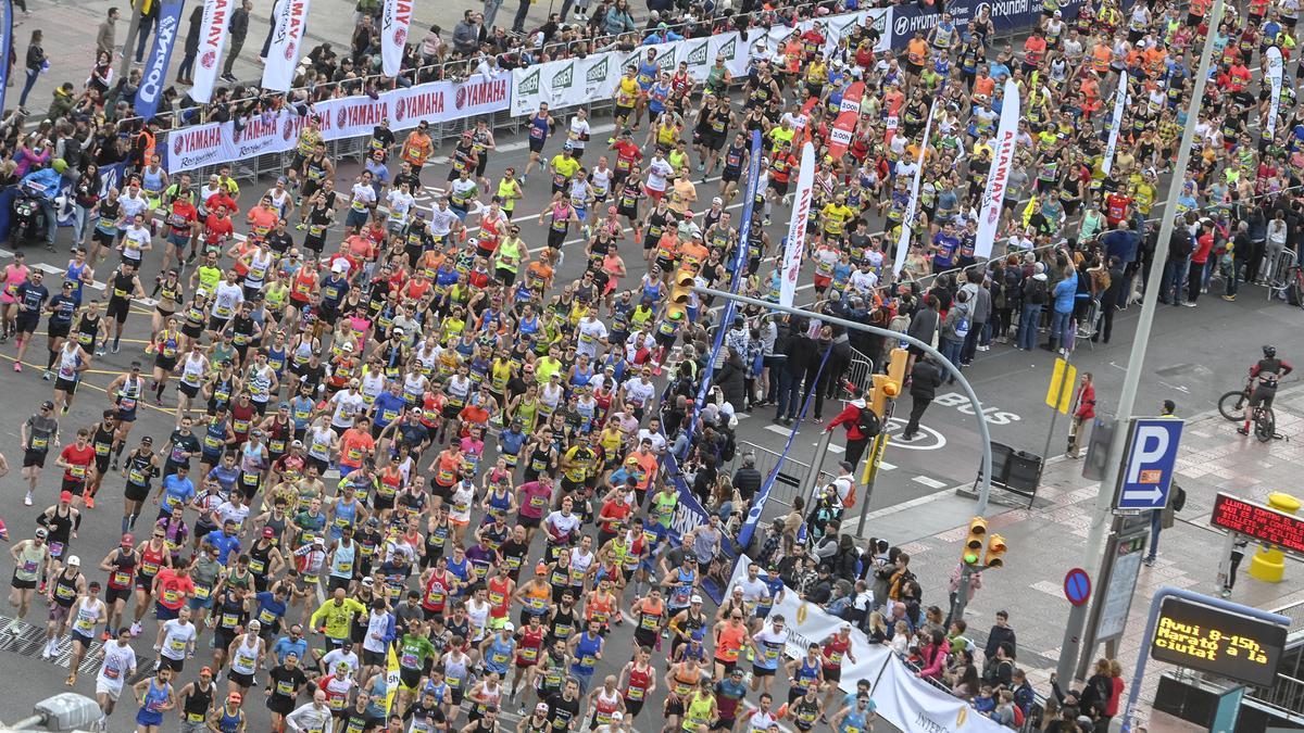 La Maratón de Barcelona 2023 en imágenes