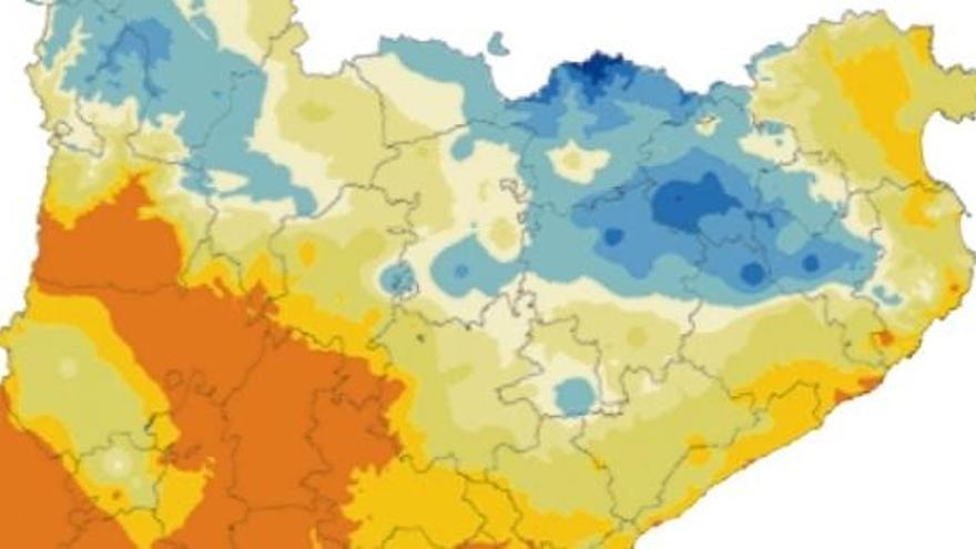 Els recursos hídrics gironins entraran en sequera si no plou aquesta tardor