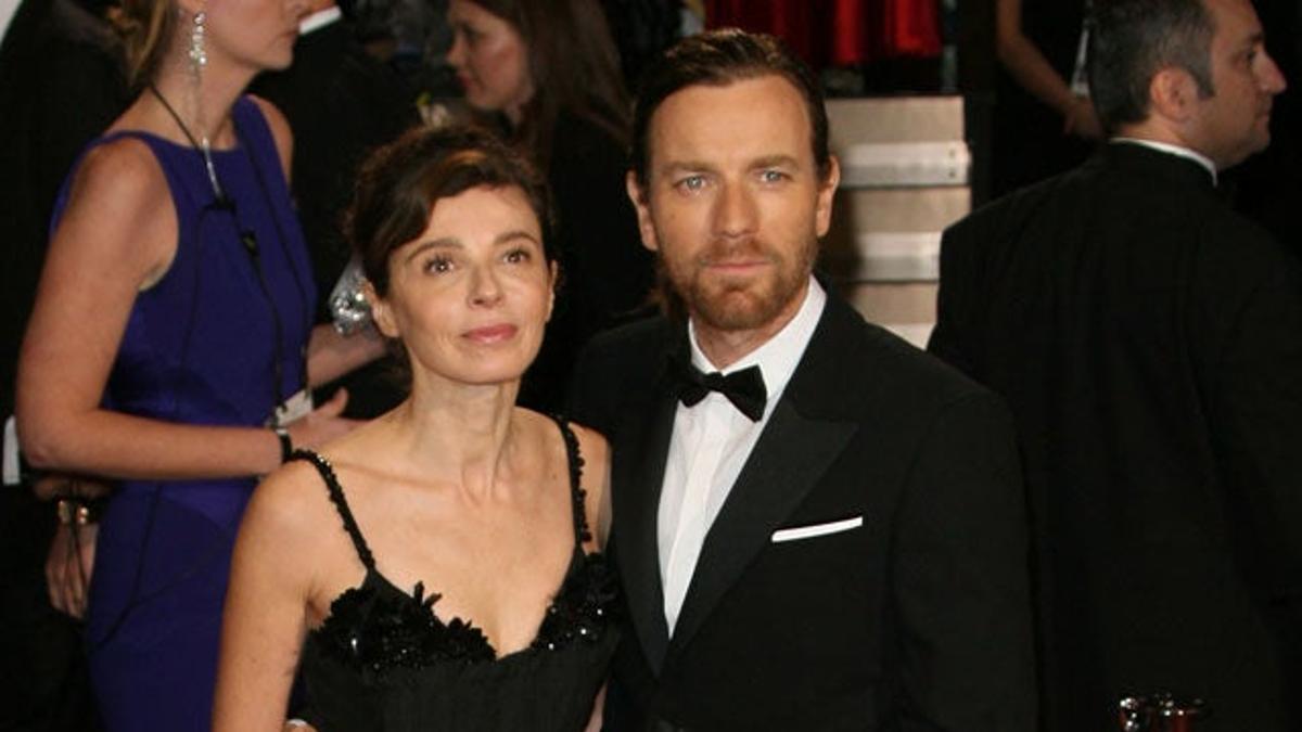 Eve Mavrakis y Ewan McGregor