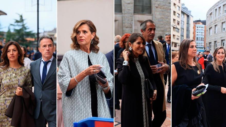Así ha sido la entrada de los invitados al concierto de los premios Princesa de Asturias que preside la Familia Real en el Auditorio de Oviedo