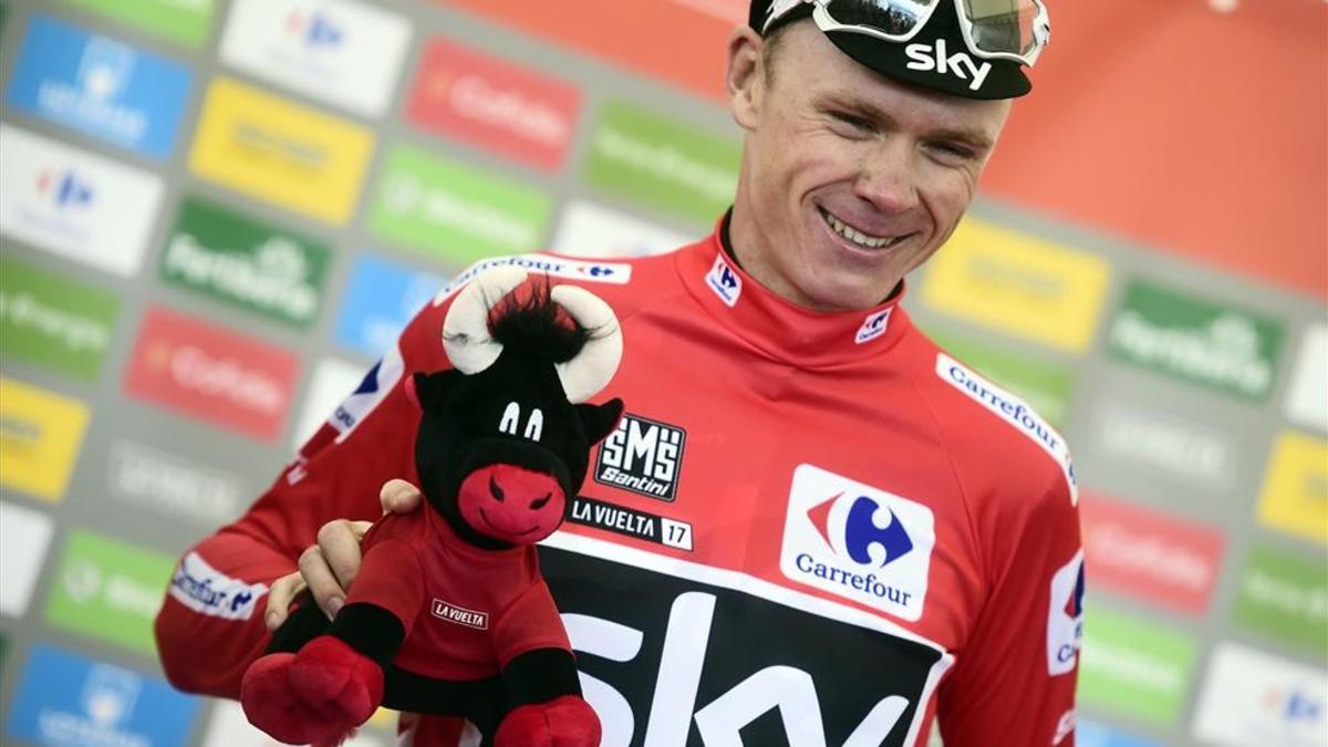 Chris Froome, vigente ganador de La Vuelta