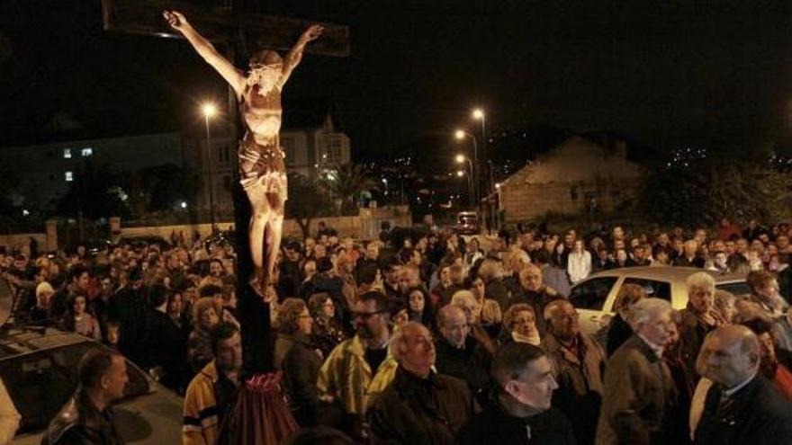 Imagen de archivo del Via Crucis de A Guía