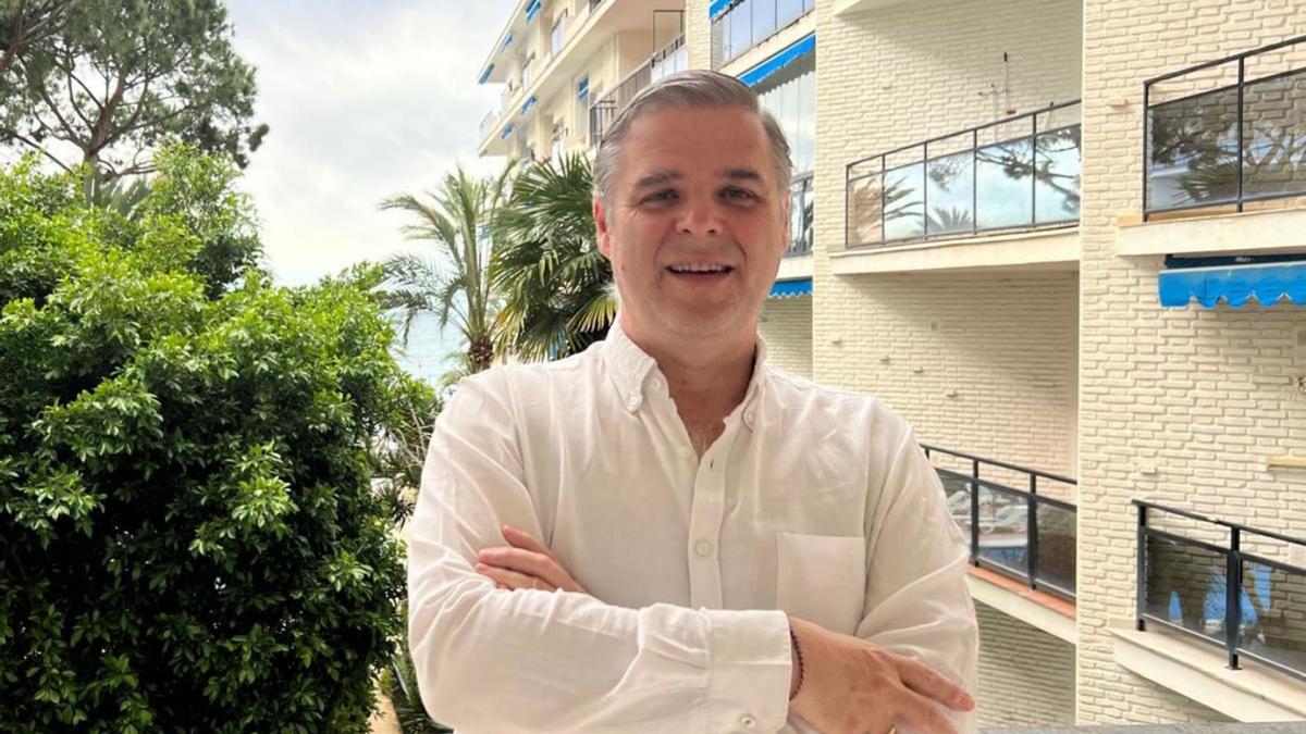 Jorge Úbeda, esta semana en Marbella.