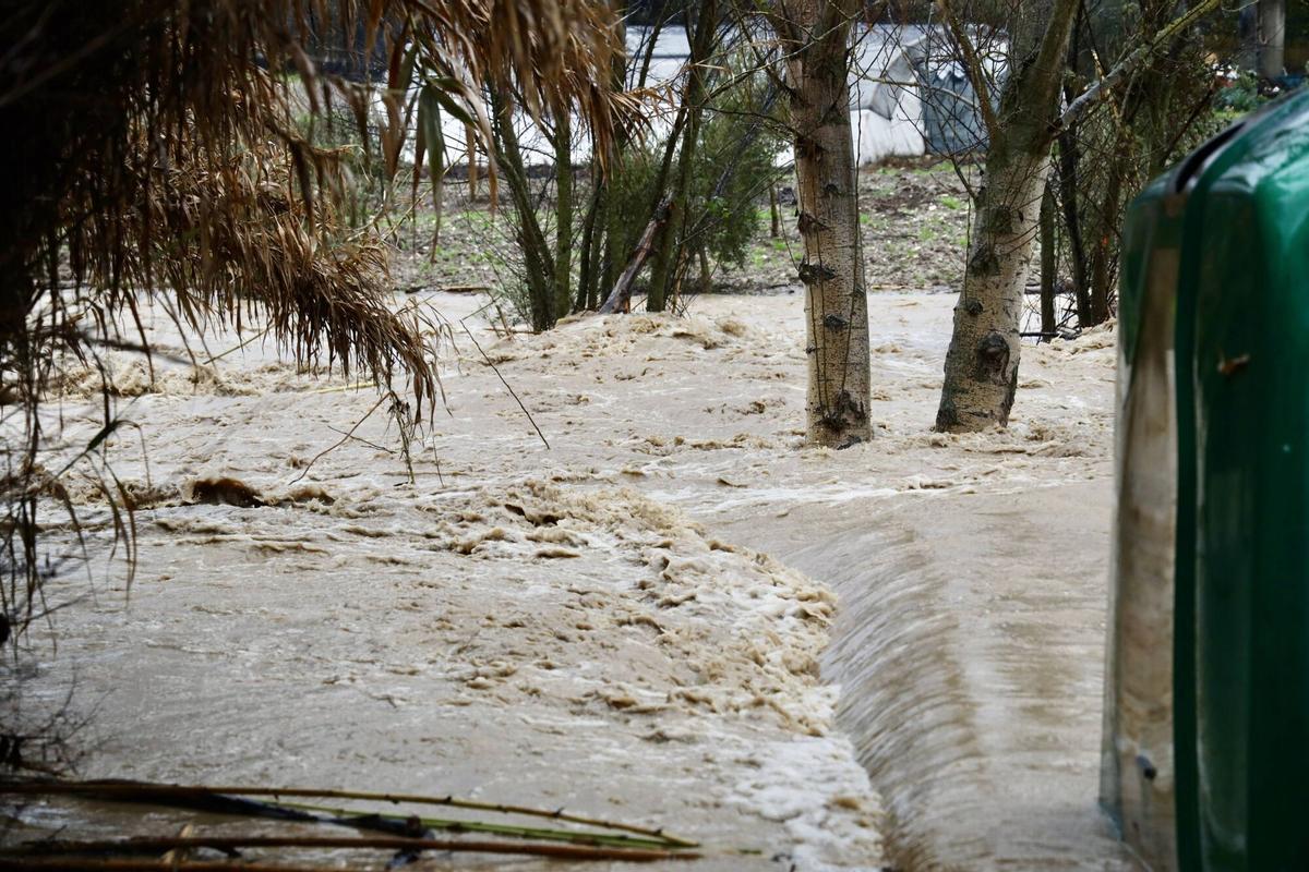 Borrasca Leonardo a su paso por Ronda