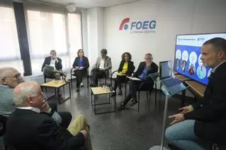 El debat dels candidats gironins a la FOEG en imatges