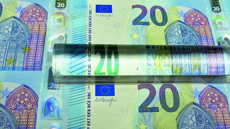 El nuevo billete de 20 euros comenzará a circular el 25 de noviembre