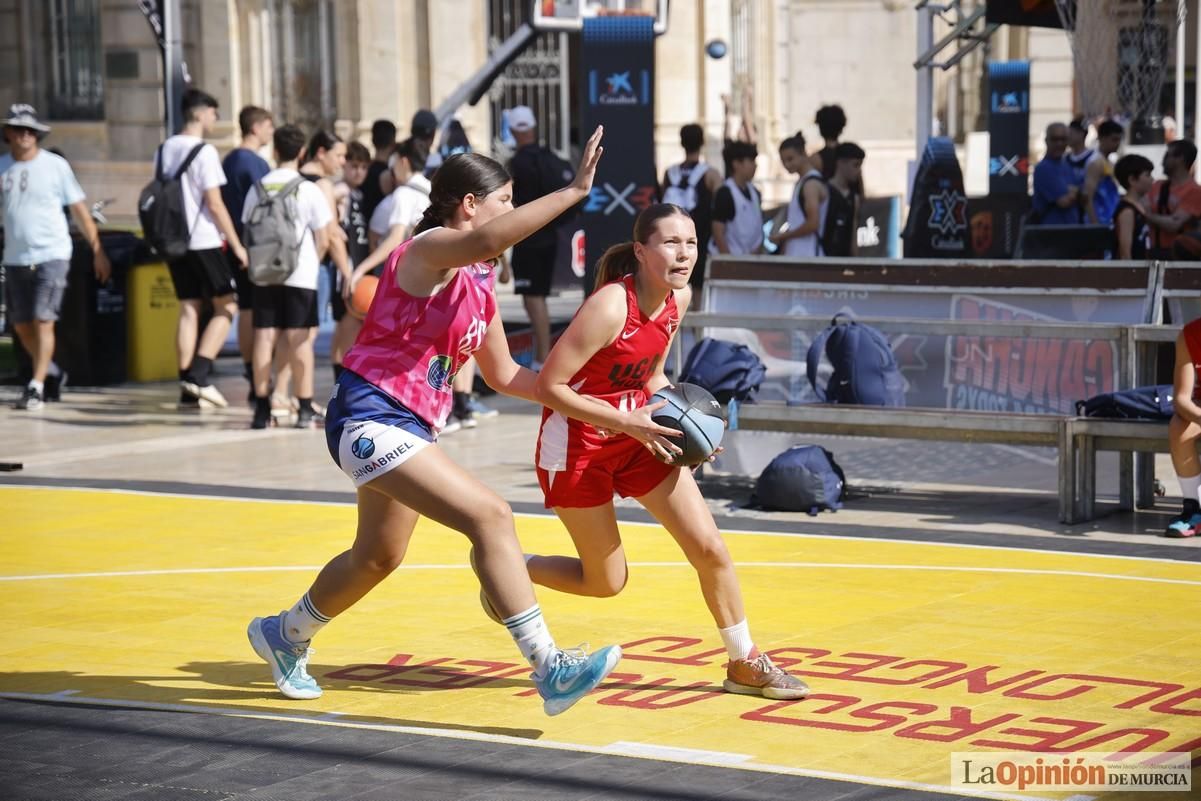 El Circuito 3x3 CaixaBank de baloncesto en Cartagena, en imágenes