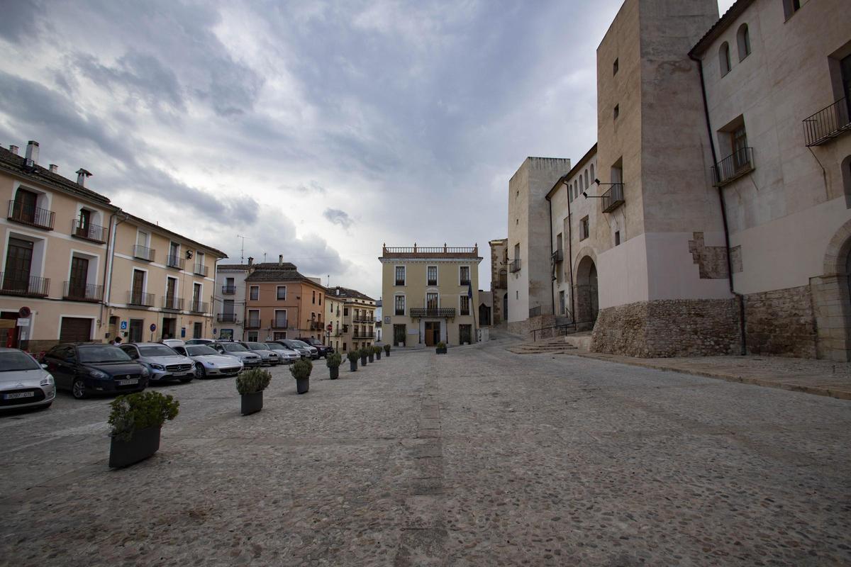 La Plaça Major de Albaida.