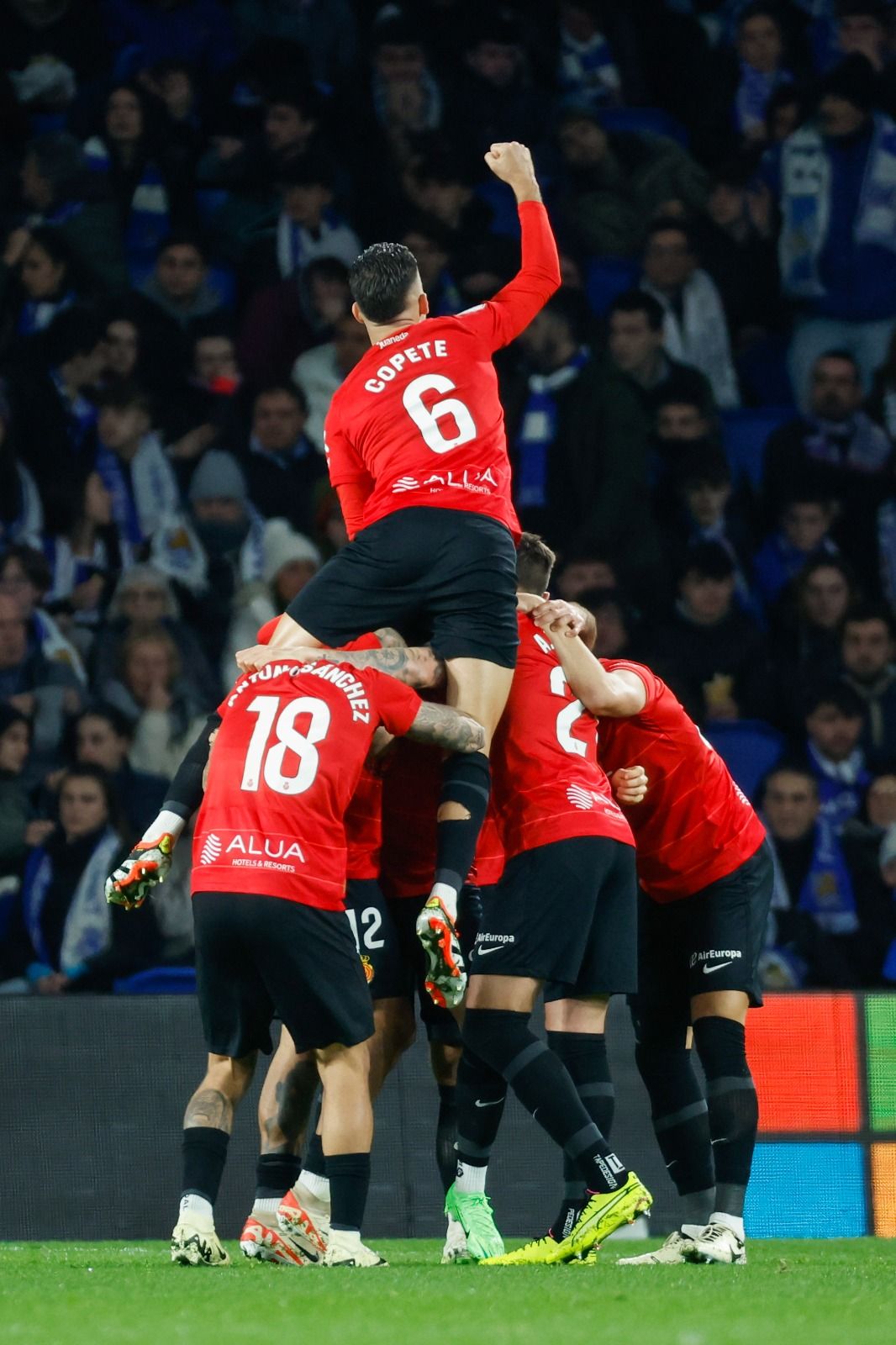 Copa del Rey | Real Socedad- RCD Mallorca: Las mejores fotos de la emocionante semifinal de Copa del Rey