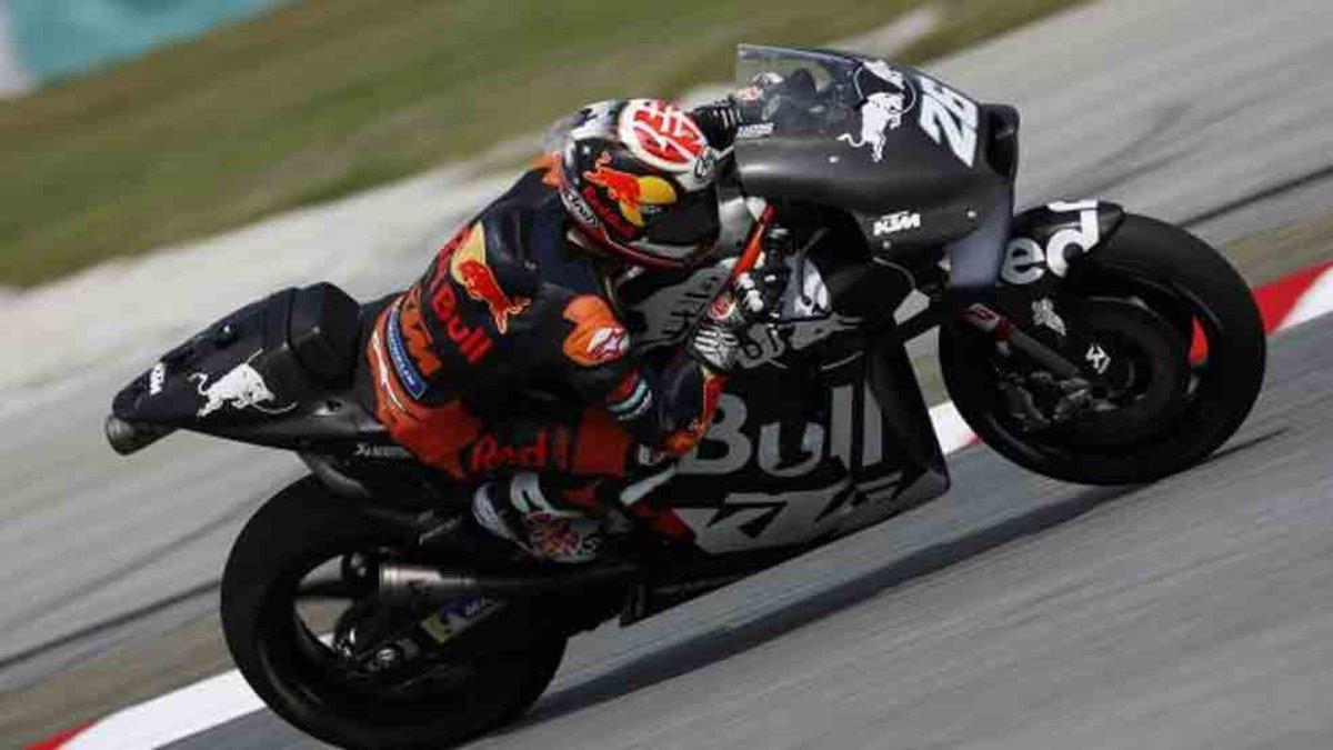 Pedrosa, con la KTM en Sepang