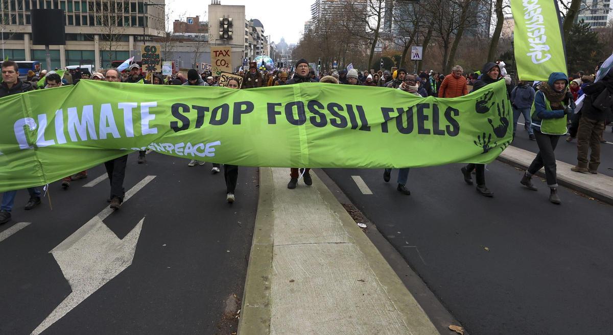 La Gran Marcha Anual por el Clima en Bruselas