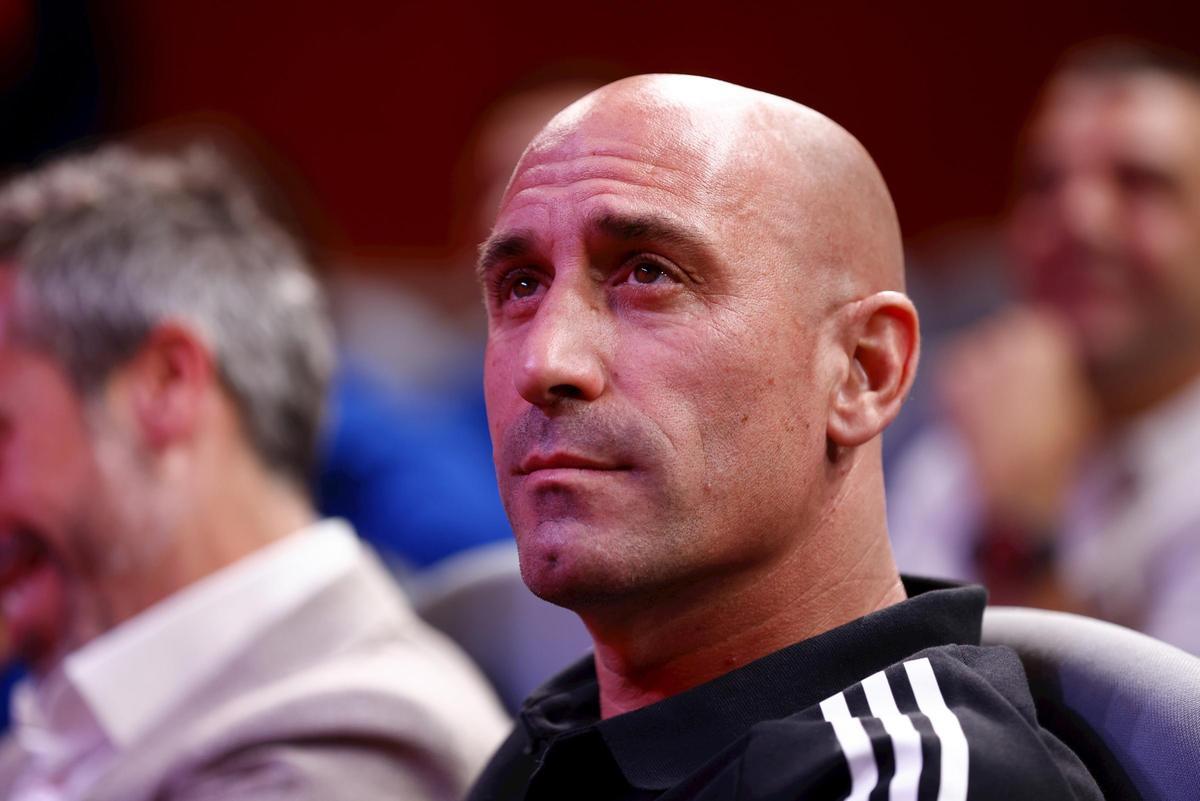 Luis Rubiales, durante un acto en la sede de la Federación de Fútbol Española. Europa Press| Oscar J. Barroso / Afp7 / Europa Luis Rubiales, durante un acto en la sede de la Federación de Fútbol Española. Europa Press| Oscar J. Barroso / Afp7 / Europa