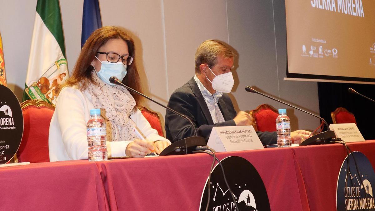 Inauguración de las jornadas sobre astroturismo en Diputación.