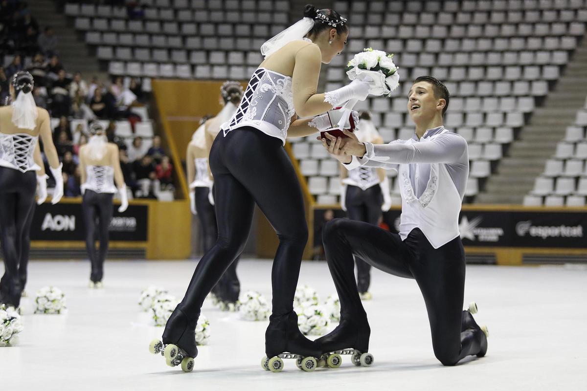 Les fotos de la primera semifinal del campionat de Catalunya de grups de xou a Fontajau