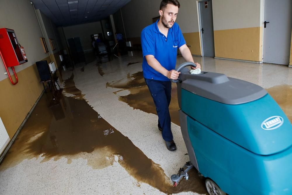 Inundaciones en Gijón