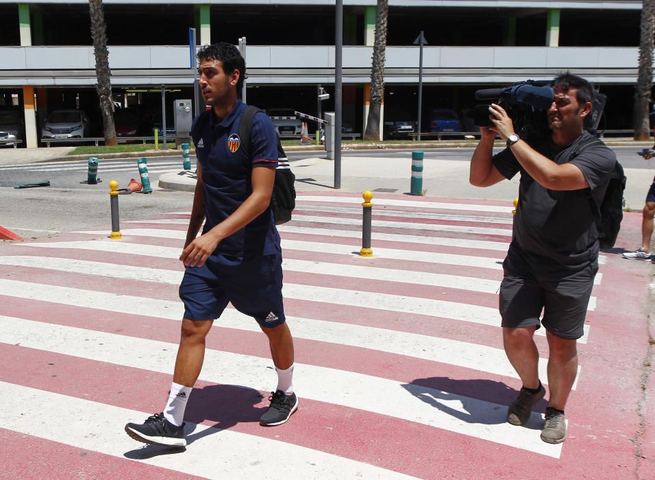 El Valencia CF pone rumbo a Évian-les-Bains