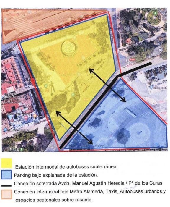 Propuesta de reurbanización de la plaza de la Marina y si entorno.