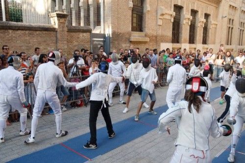 Esgrima en la calle