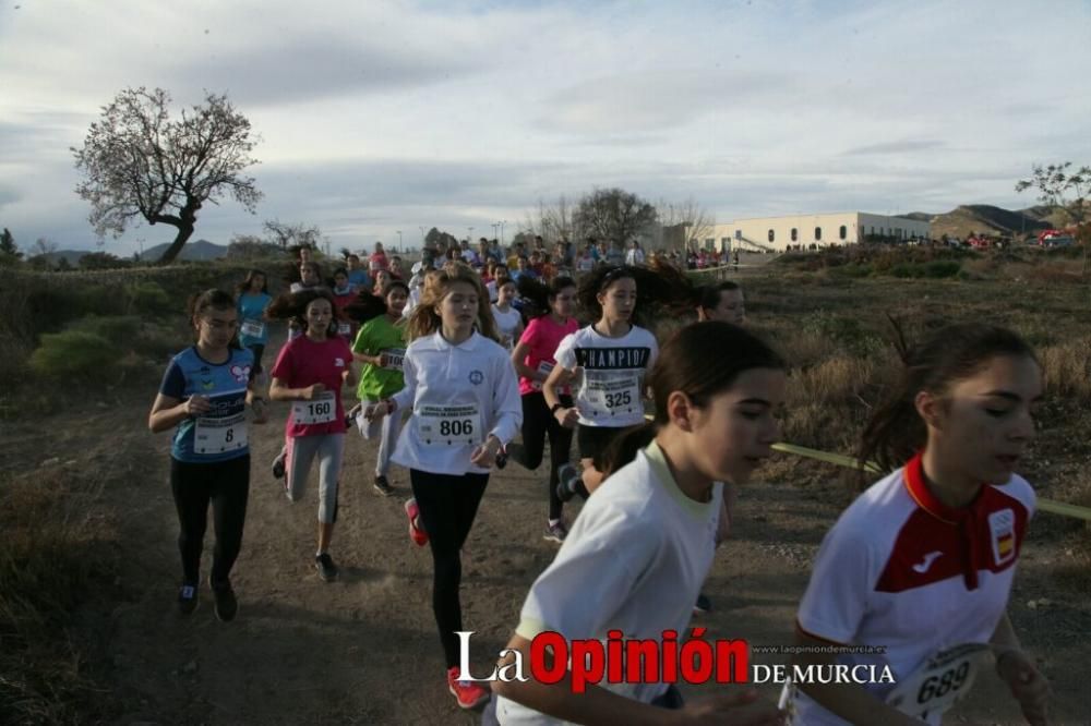 Final regional de campo a través infantil