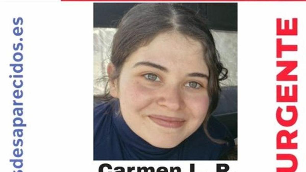 Carmen López, de 24 años, desaparecida en Lugo desde el martes.