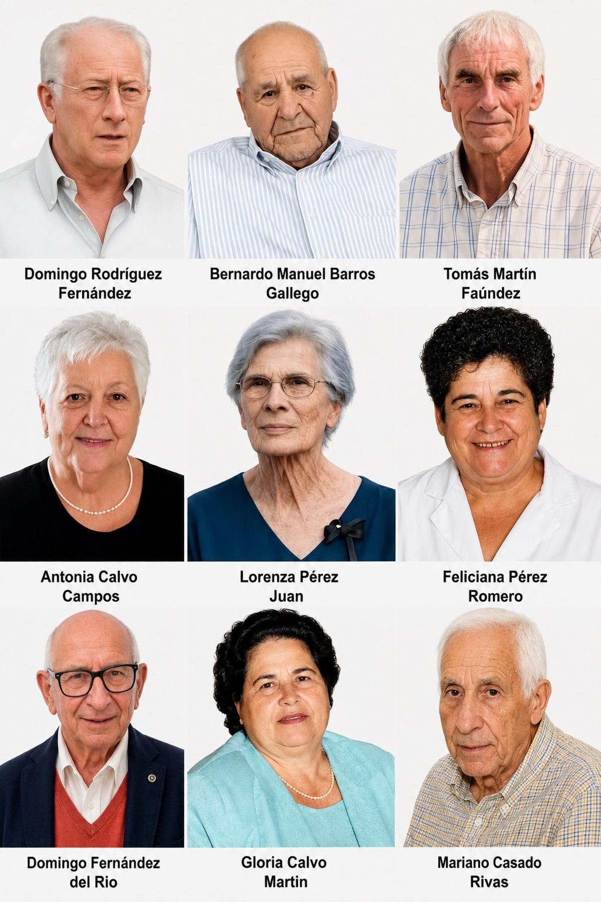 Homenajeados en Alcañices
