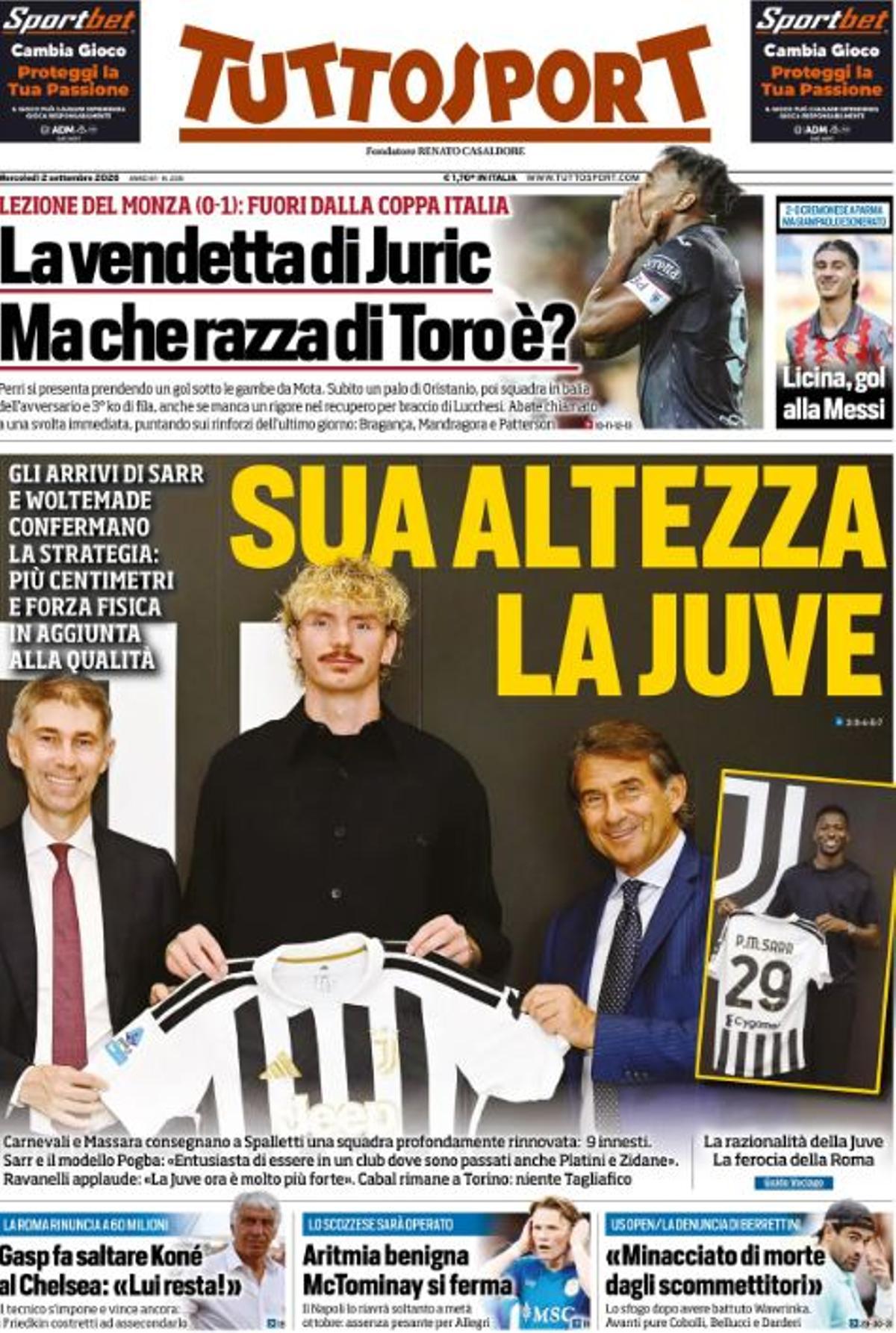 Las imágenes de las portadas de hoy