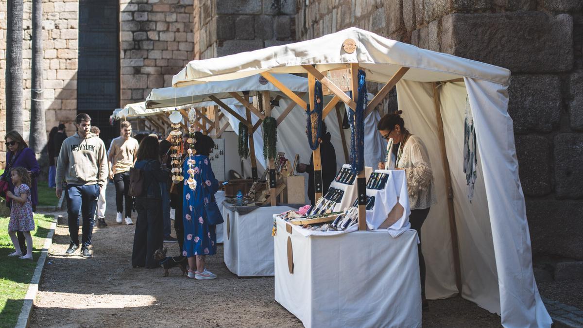 Mercado de artesanías.