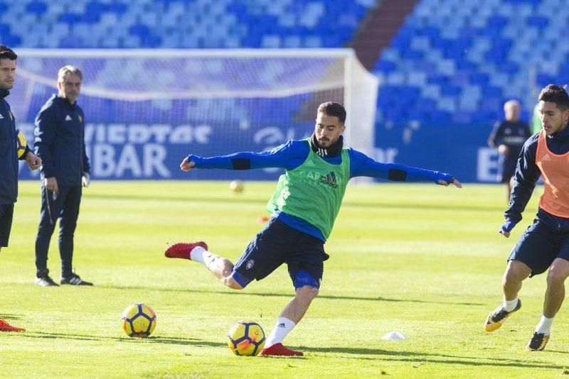 Entrenamiento de puertas abiertas del Real Zaragoza