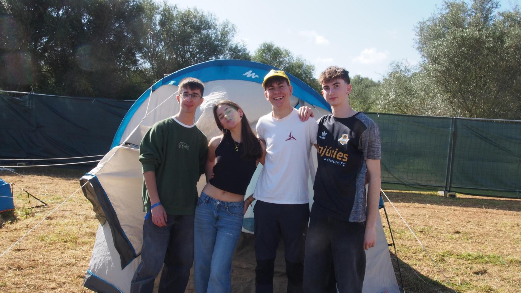 Las imágenes del Acampallengua
