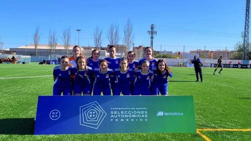 Cara y cruz de la selecciones femeninas sub-17 y 15 de Baleares en el Nacional