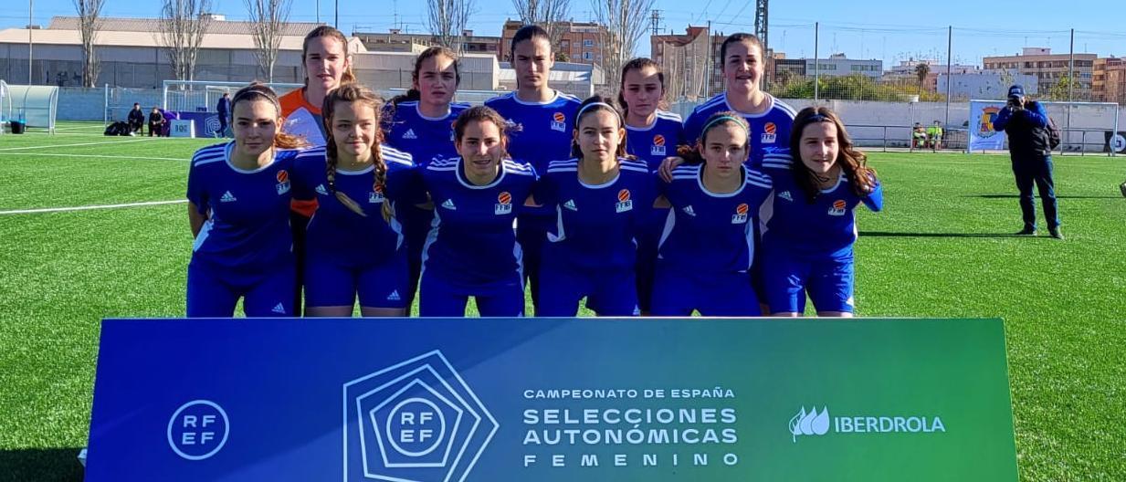 El combinado cadete femenino de Balears cerró ayer con cuatro puntos la primera fase del Campeonato de España