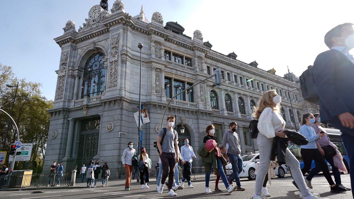 Edificio del Banco de España en Madrid