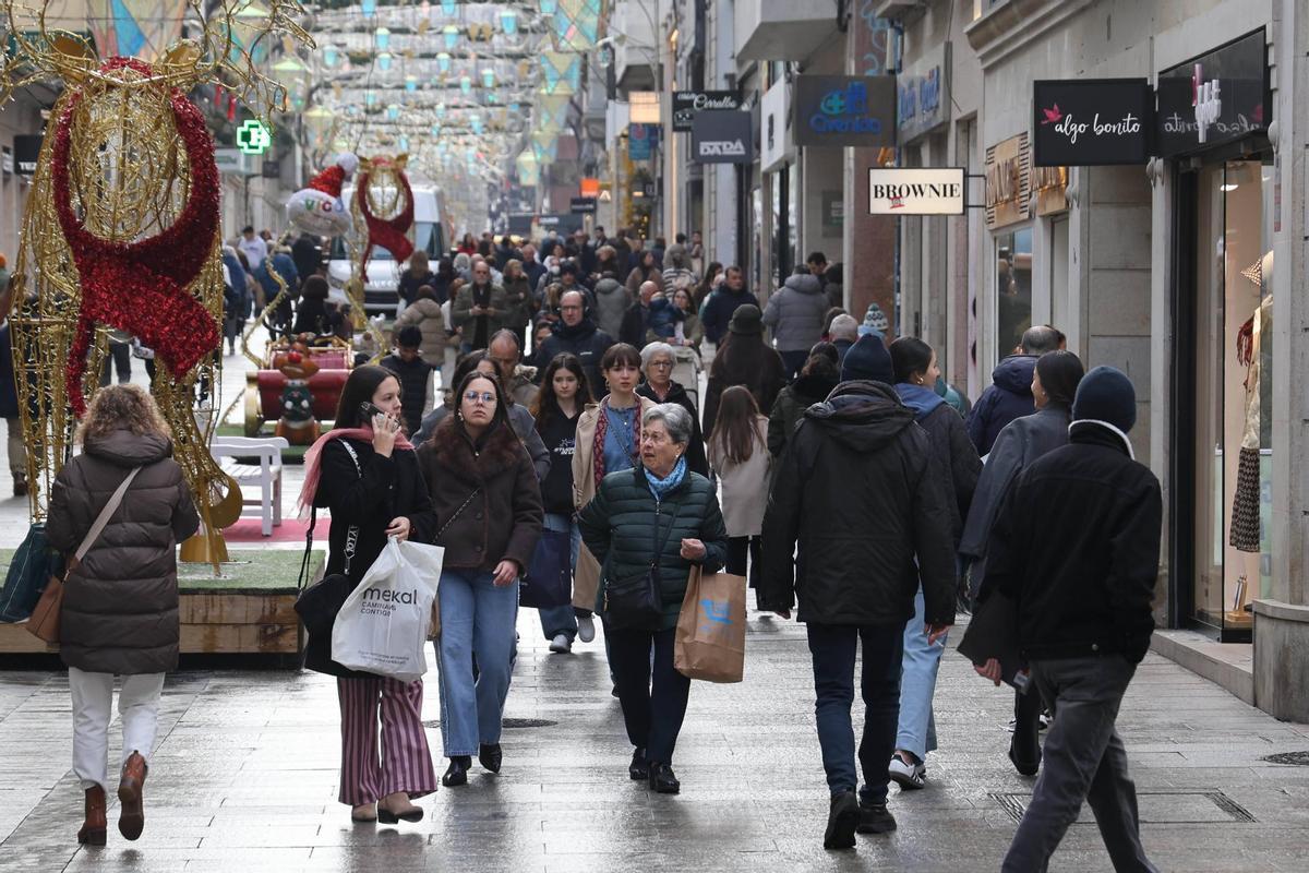 Vigo estrena unas rebajas de invierno «descafeinadas»