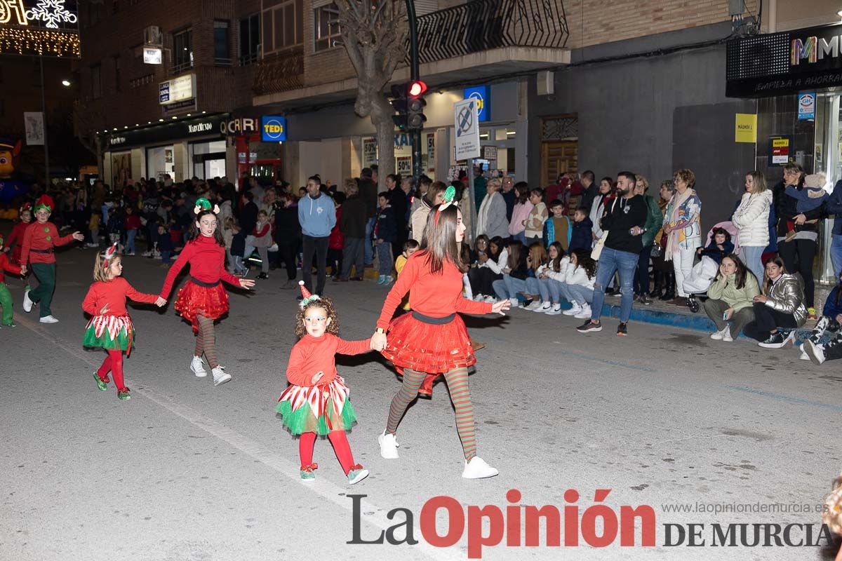 Cabalgata de Papa Noel en Caravaca