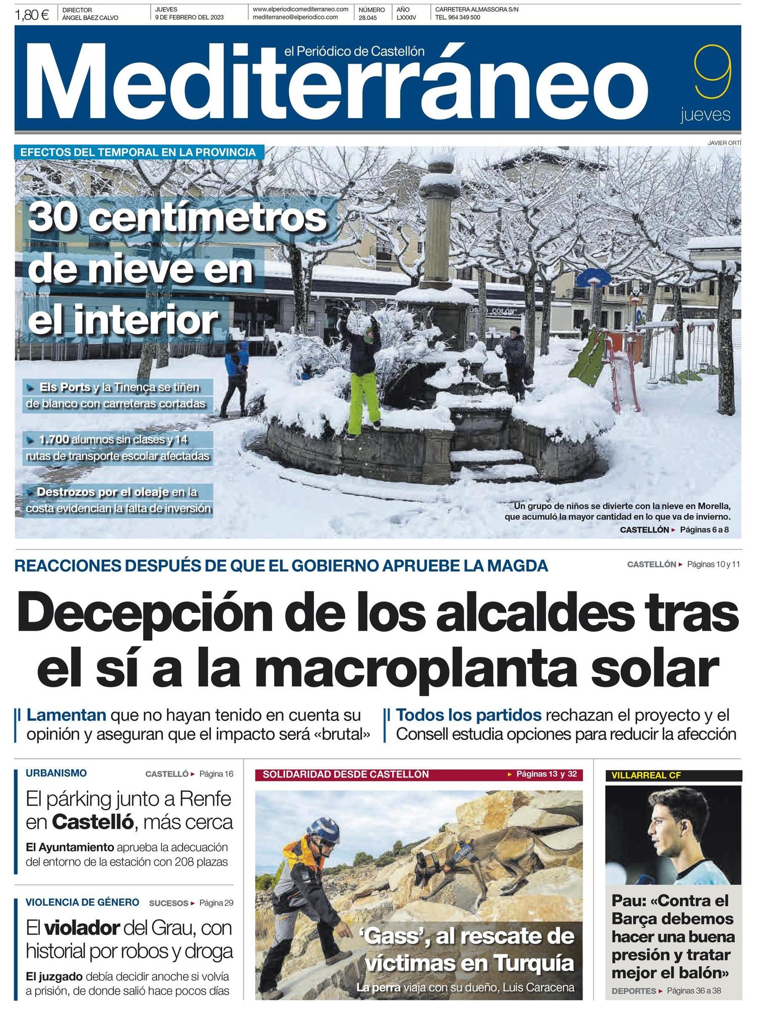 Un repaso gráfico del año: Las portadas más destacadas de 'Mediterráneo' del 2023