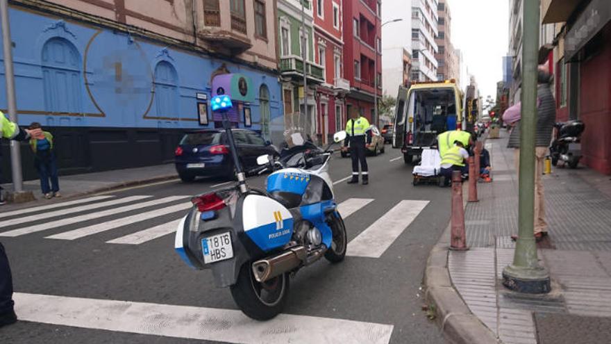 Accidente en Juan Manuel Durán.