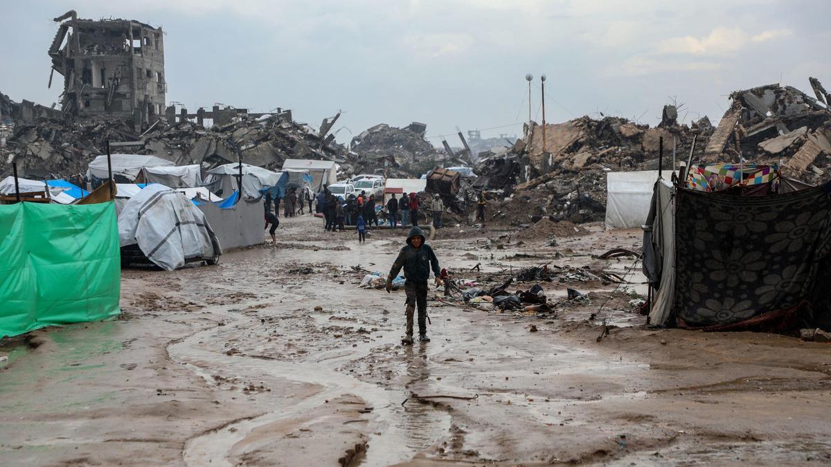 GAZA | Un fuerte temporal se ceba con Gaza y causa al menos 12 muertos, dos de ellos bebés