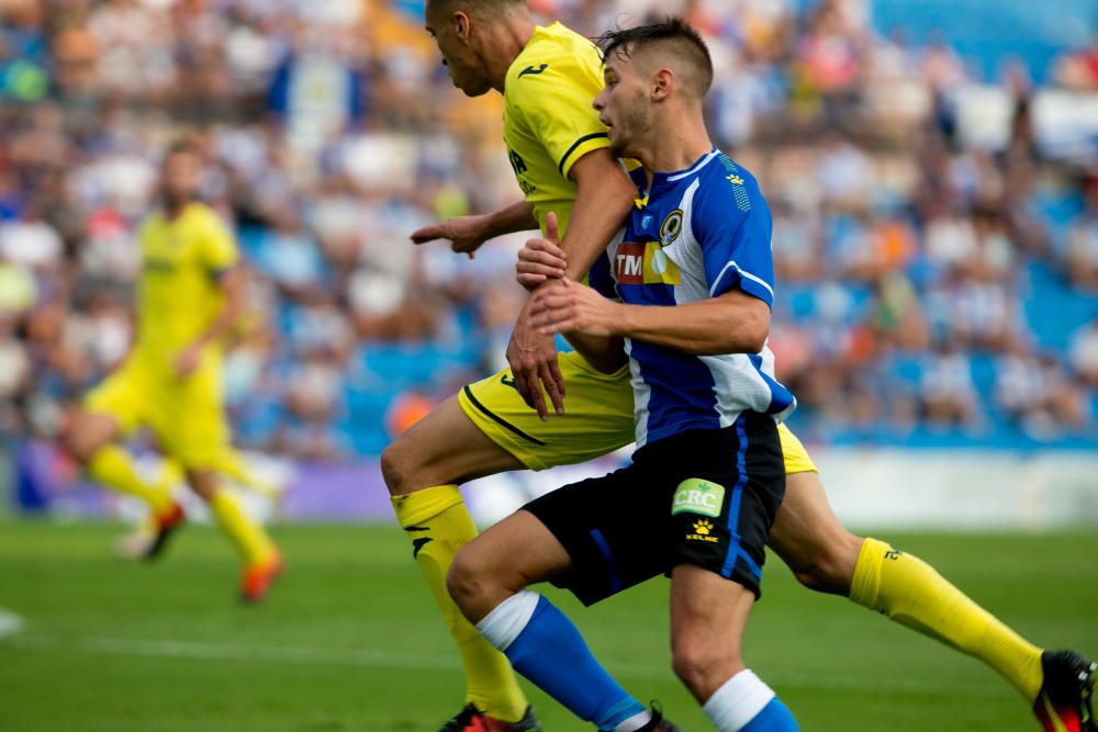 El Hércules genera dudas en su puesta de largo en el Rico Pérez al verse superado por el Villarreal B