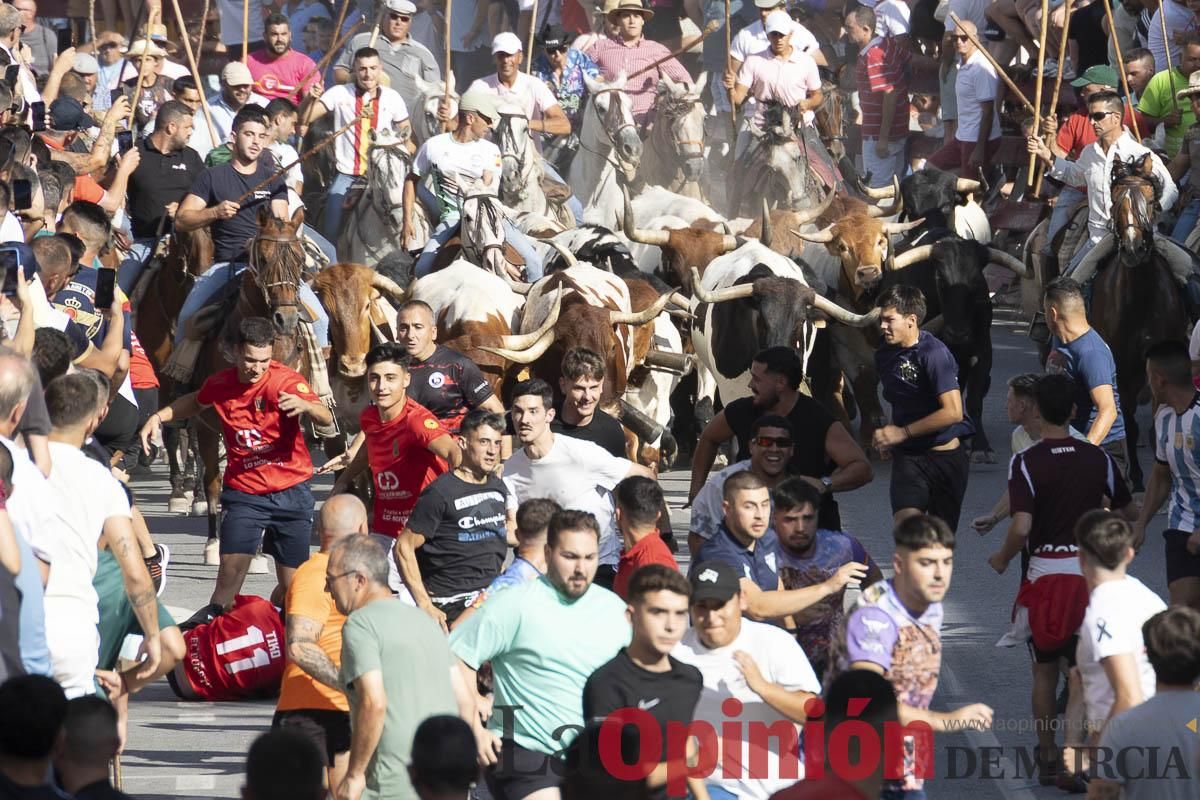 El segundo encierro de las Fiestas de Moratalla se salda con un herido