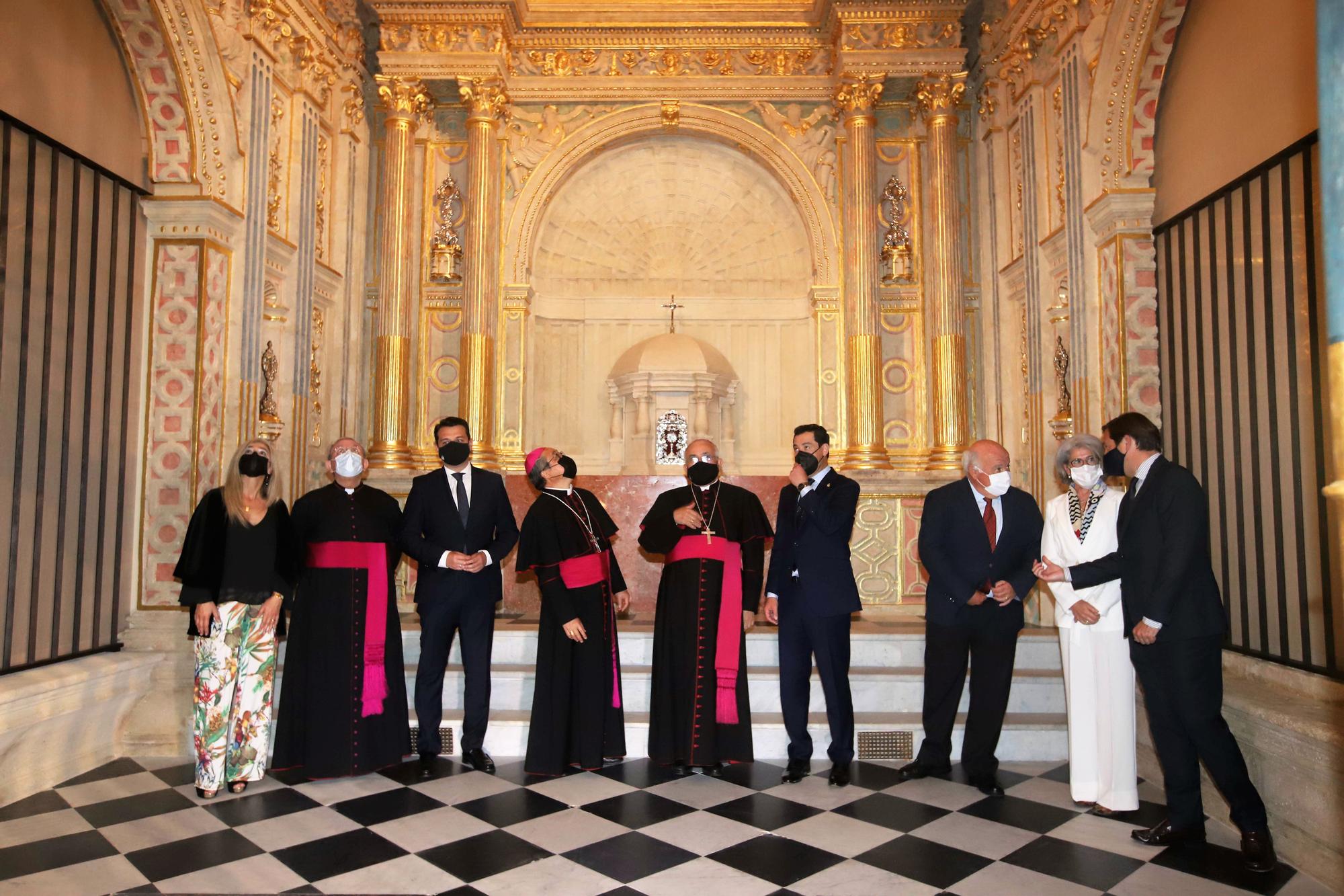 Vista institucional a la Capilla del Espíritu Santo y el renovado Palacio Epsicopal