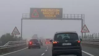La niebla condiciona la circulación en varias carreteras de Extremadura